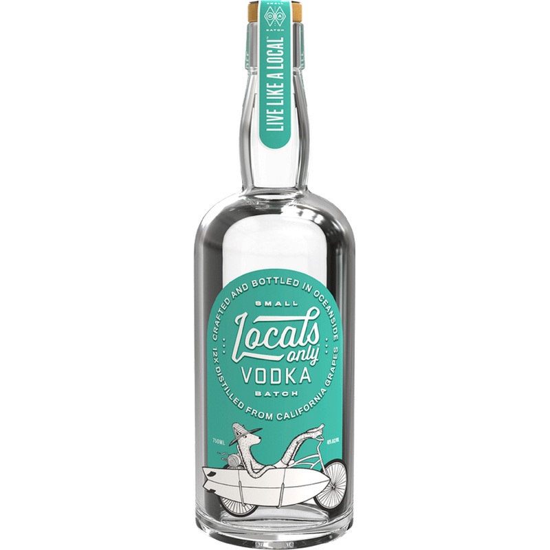 Locals Only Straight Vodka 750 ML