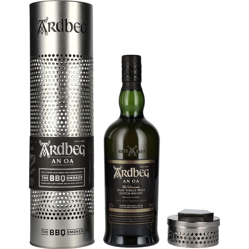 Ardbeg 'An Oa' Limited Edition BBQ Smoker Gift Tin 70cl