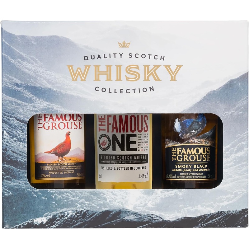 Blended Scotch Whisky Selection Trio Gift Pack 3x5cl