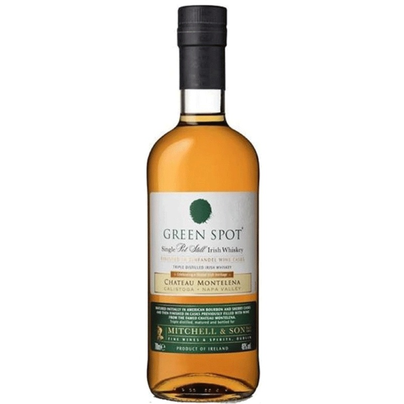 Green Spot Irish Single Pot Still Irish Whiskey Finished in Zinfandel Cask Chateau Montelena