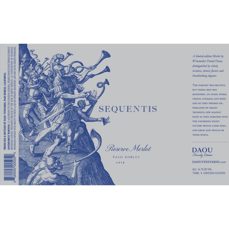 Sequentis by DAOU Paso Robles Reserve Merlot 750ml