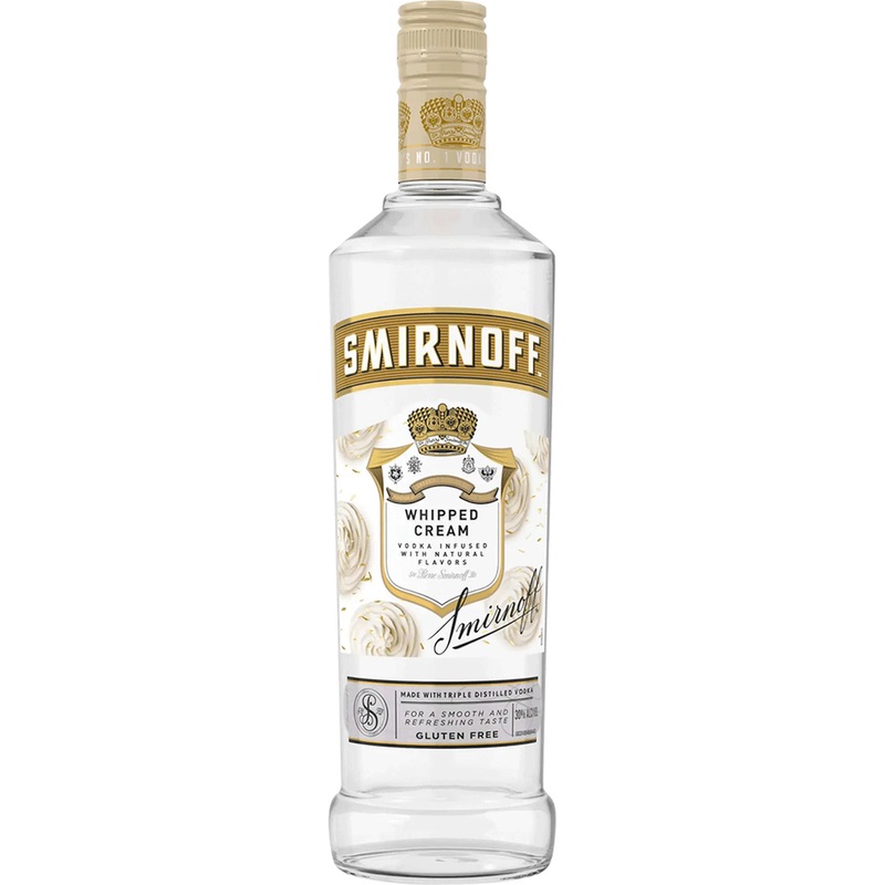 Smirnoff Whipped Cream Flavored Vodka 750 ML