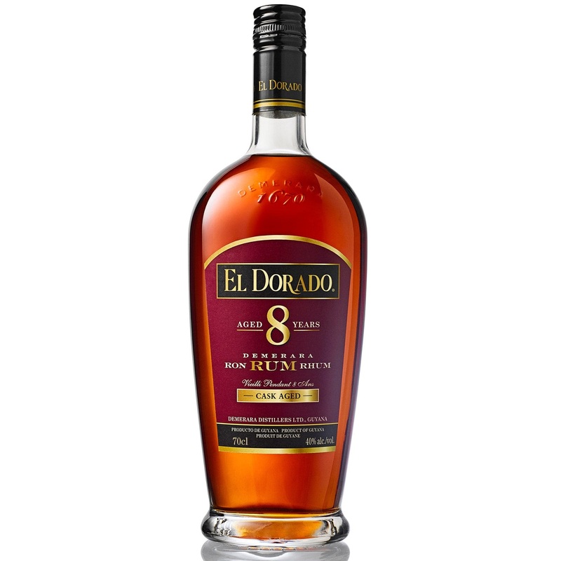 El Dorado 8 Year Old Rum 70cl