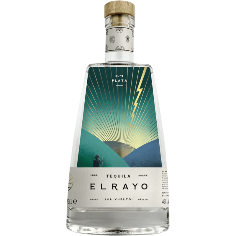 El Rayo Plata Blanco Tequila 70cl
