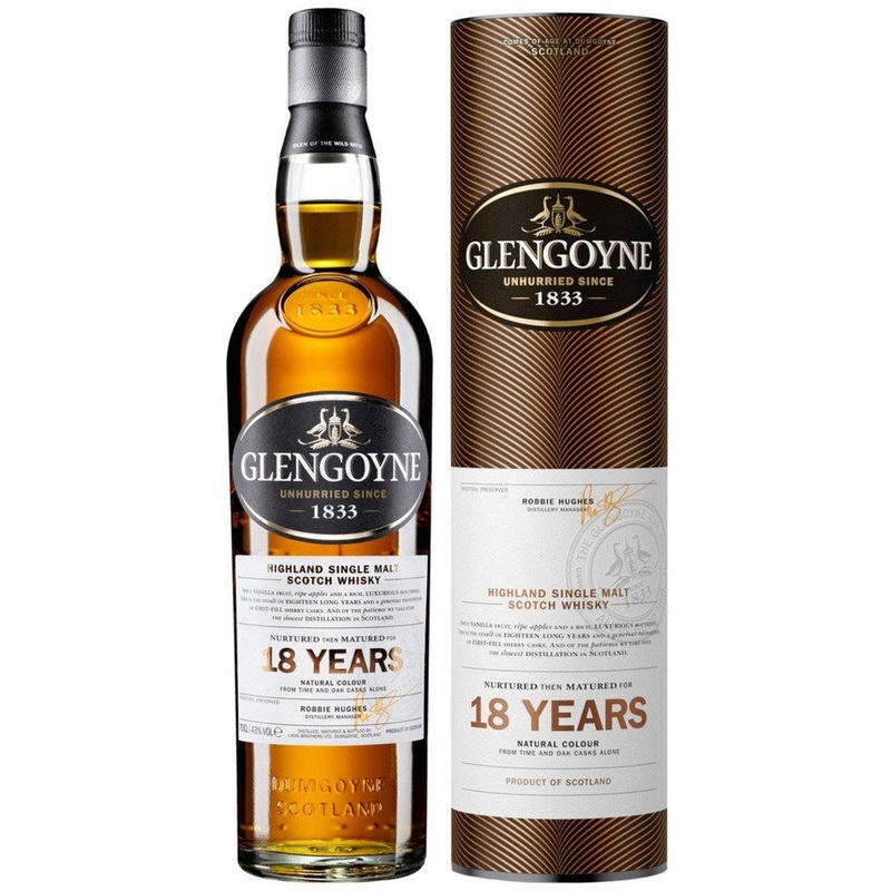 Glengoyne 18yr Old Single Malt Whisky 1 Bottle
