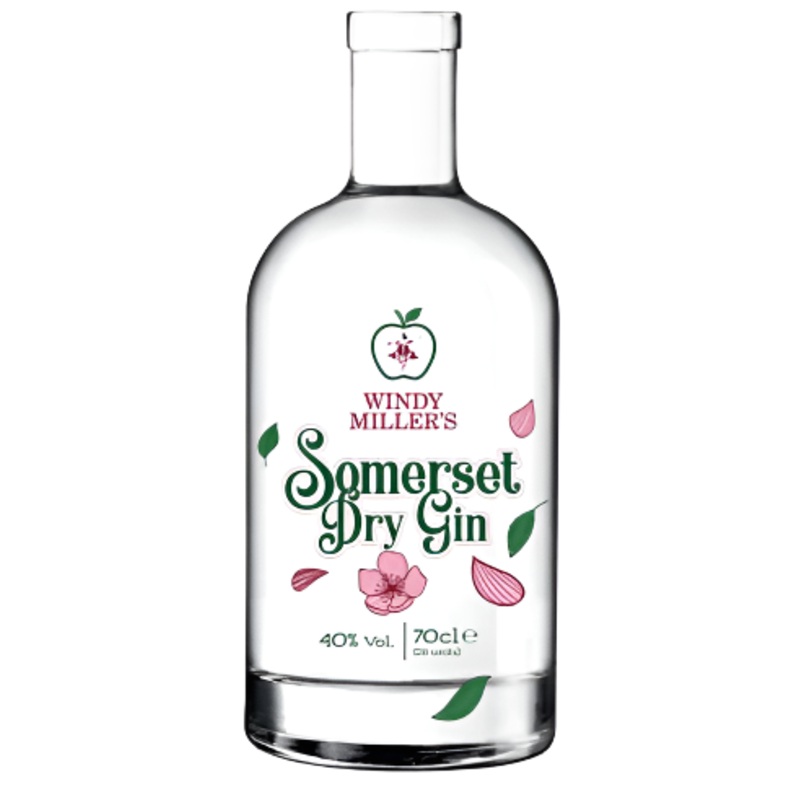 Windy Miller's Somerset Dry Gin 70cl
