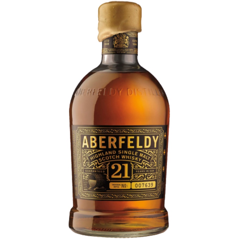 Aberfeldy Single Malt Scotch Whiskey 21 Yr 80 750 ML