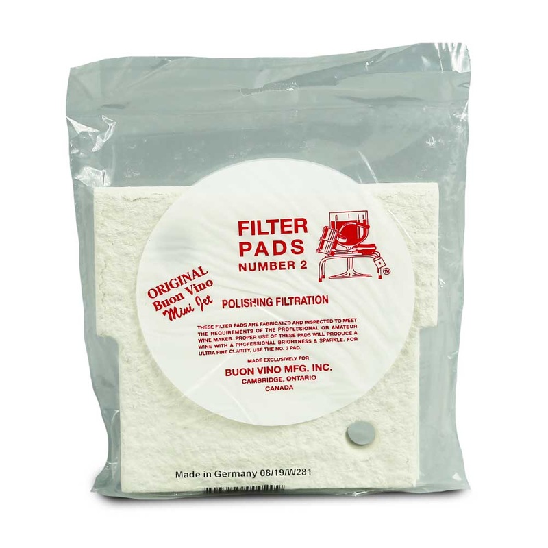 Buon Vino Minijet Filter Pads Buon Vino Mini Jet Filter