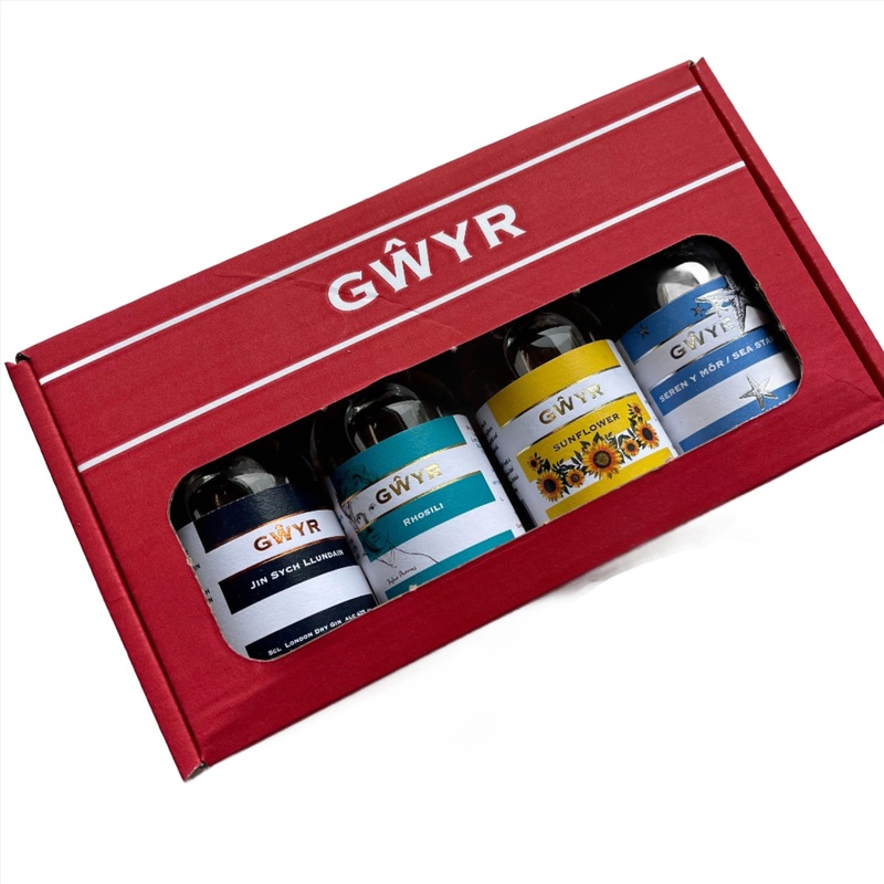 GYR Fabulous Four Gin Gift Pack 4x5cl