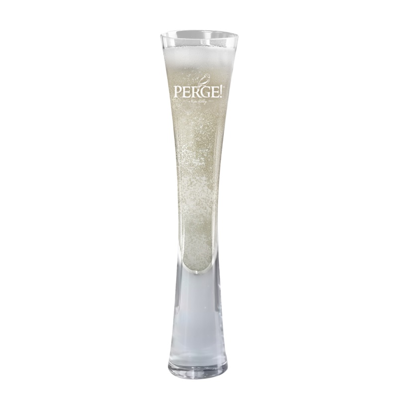 Hand Blown Artisan Crafted Champagne Flute 1