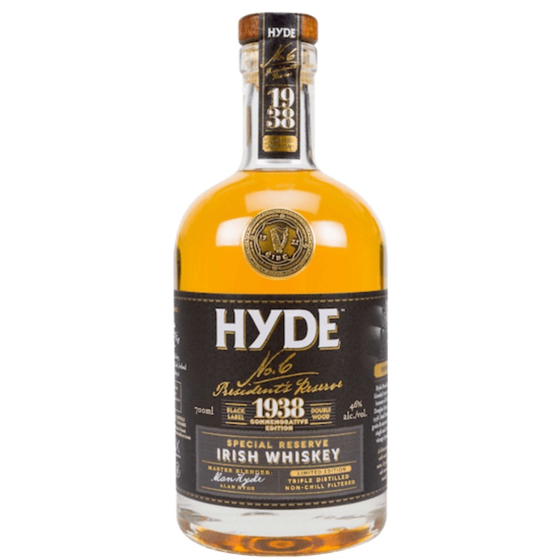 Hyde No.6 President's Reserve Special Reserve Irish Whiskey 70cl