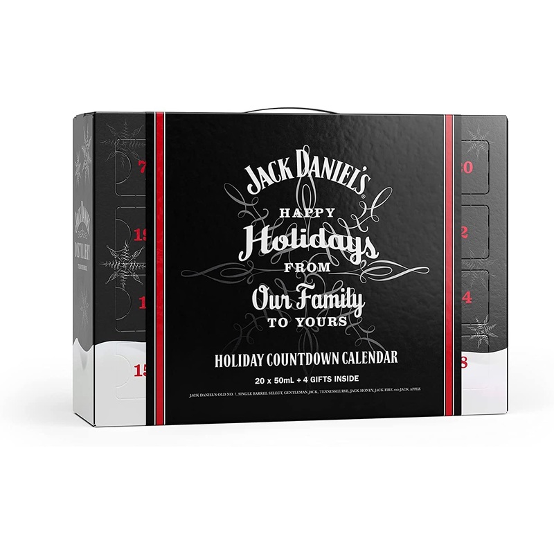 Jack Daniel's Tennessee Whiskey Advent Calendar 20x5cl Plus 4 Gifts