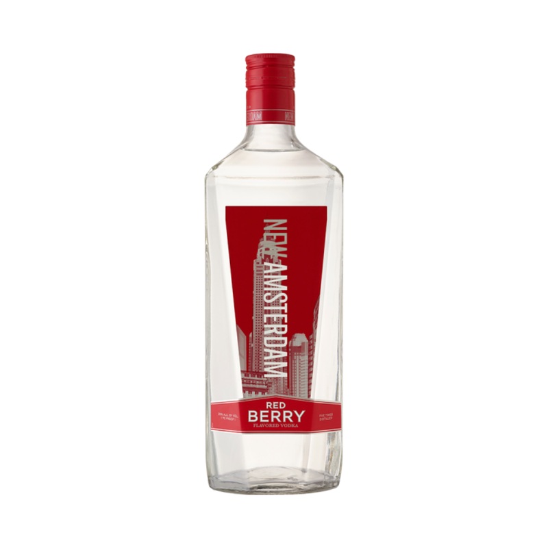 New Amsterdam Red Berry Flavored Vodka 750 ML
