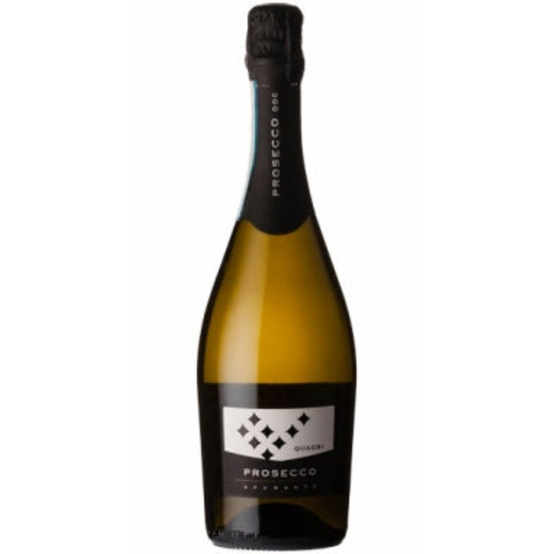 Casa Vinicola Botter, Prosecco Quadri Extra Dry, NV (Case)