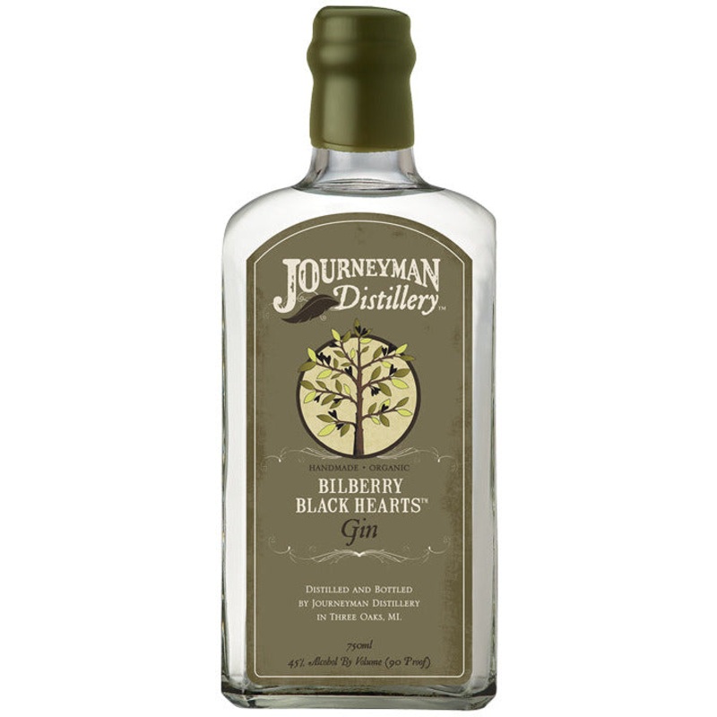 Journeyman Distillery Bilberry Black Hearts Gin