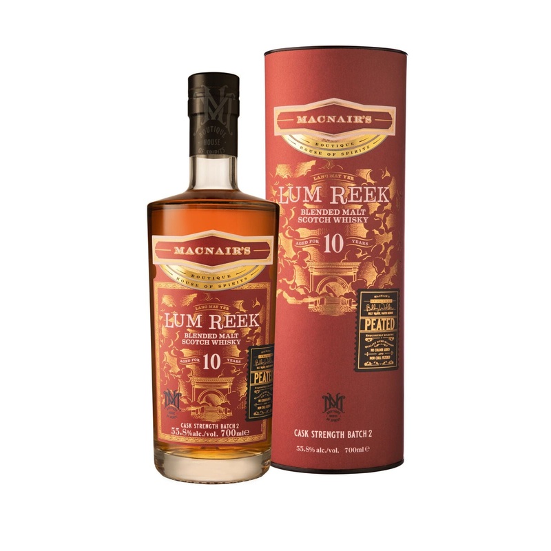 MacNair's Lum Reek 10 Year Old Cask Strength Batch 2 70cl