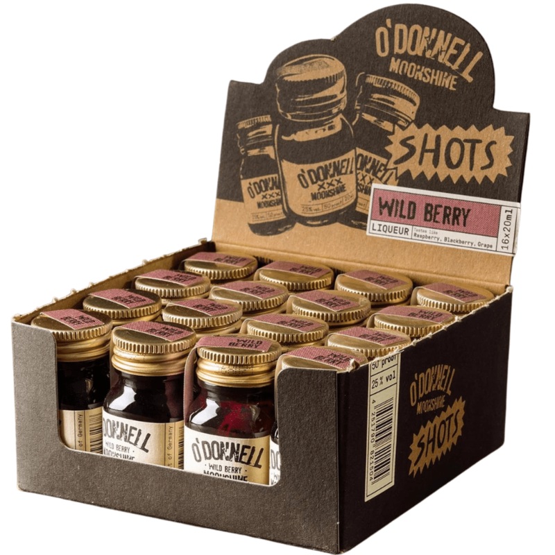 O'Donnell Moonshine 16er Wild Berry Micro Box 16x20ml