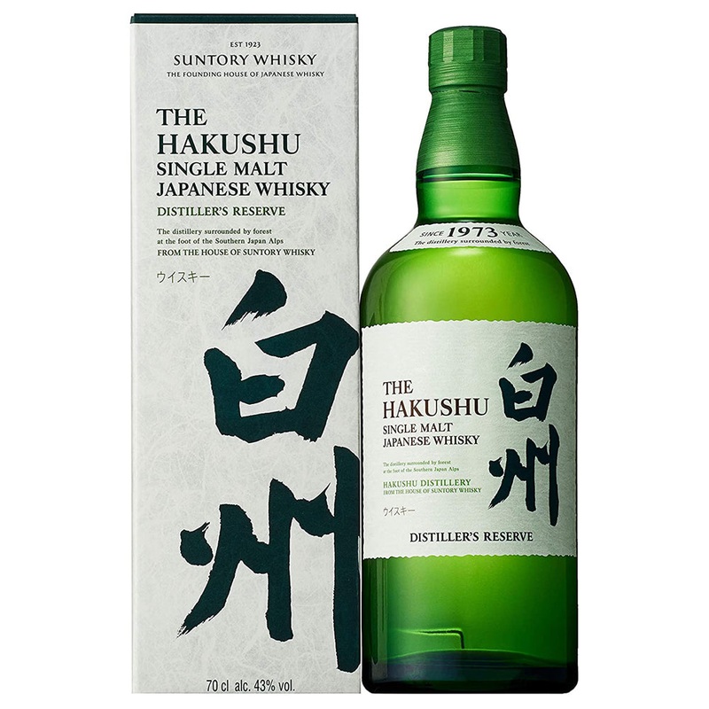 Suntory Hakushu Distillers Reserve Japanese Whisky 70cl