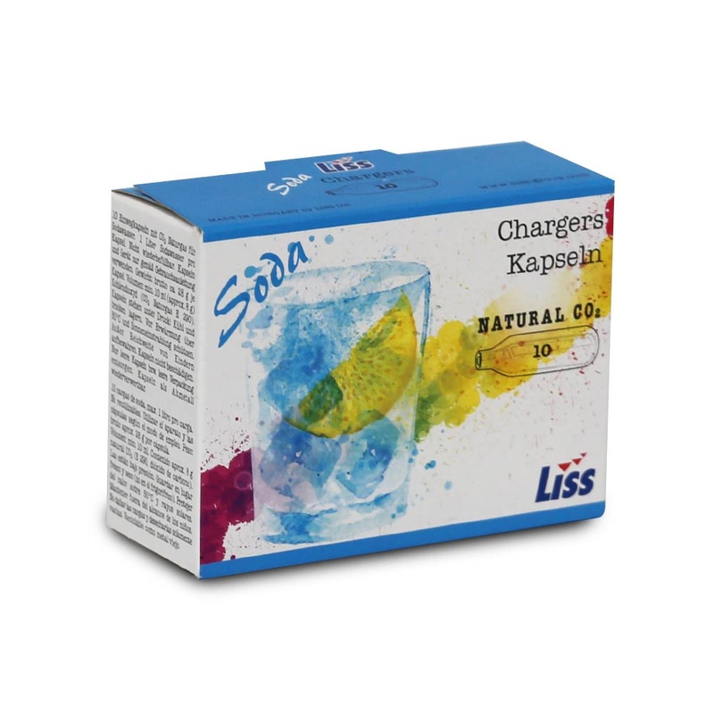 20 x 10 Pack LISS Food Grade 8g Co2 Gas Bulb (200 Bulbs)