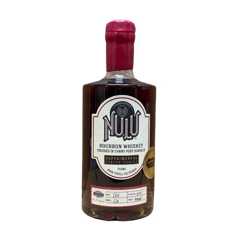 Nulu Experimental Finish Series Bourbon Whiskey Finished in Tawny Port Barrels 750mL