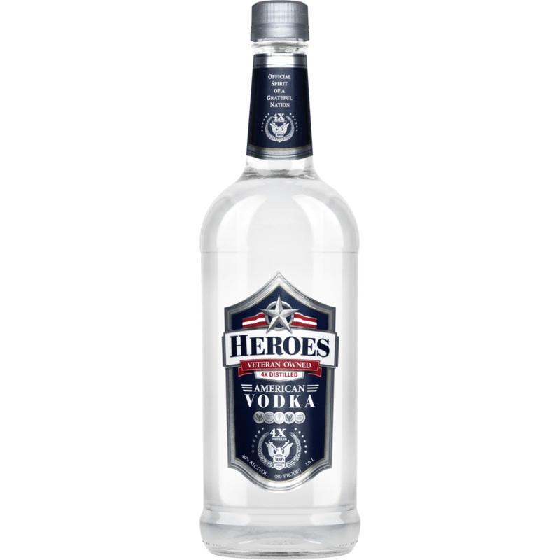 Heroes American Vodka 750 ML