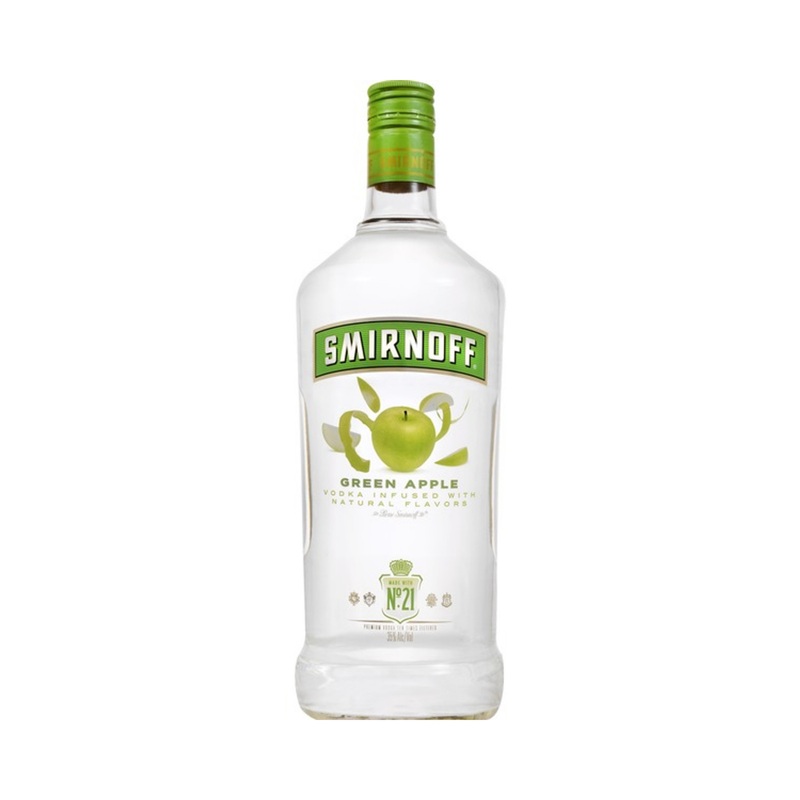 Smirnoff Green Apple Flavored Vodka 50 ML