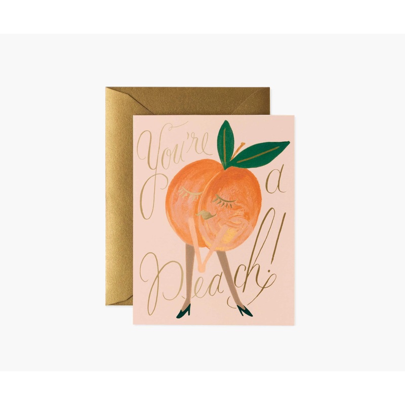 "You're a Peach" Card SINGLE