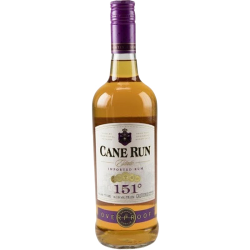 Cane Run Estate Gold Rum 151 Proof 750 ML