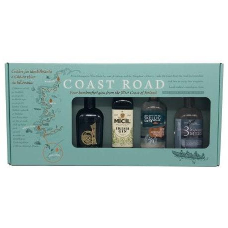 Coast Road Gin Miniature Gift Pack 4x10cl