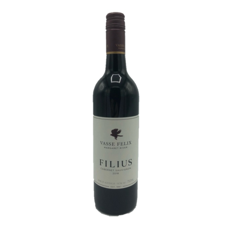Vasse Felix Filius Cabernet Sauvignon 2018 750ml 14.5% - Australia Wine Spectator 92/100