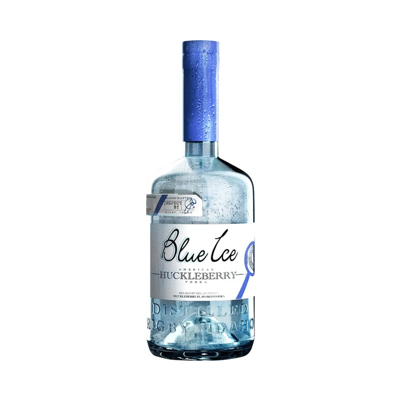 Blue Ice Huckleberry Flavored Vodka 750 ML