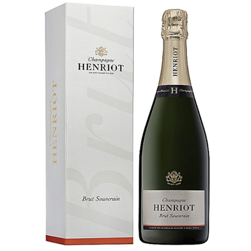 Champagne Henriot, Brut Souverain, NV 75cl - Deal 1 Bottle 75cl