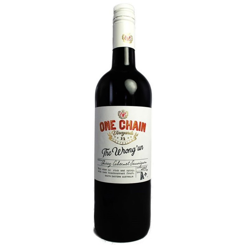 One Chain "The Wrong'un", Shiraz/Cabernet Sauvignon