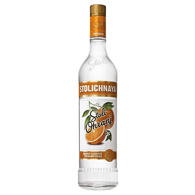 Stolichnaya Ohranj Vodka, 70 cl