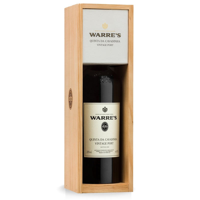 Warre's Quinta Da Cavadinha Vintage Port 2010 In Wooden Gift Box 75cl