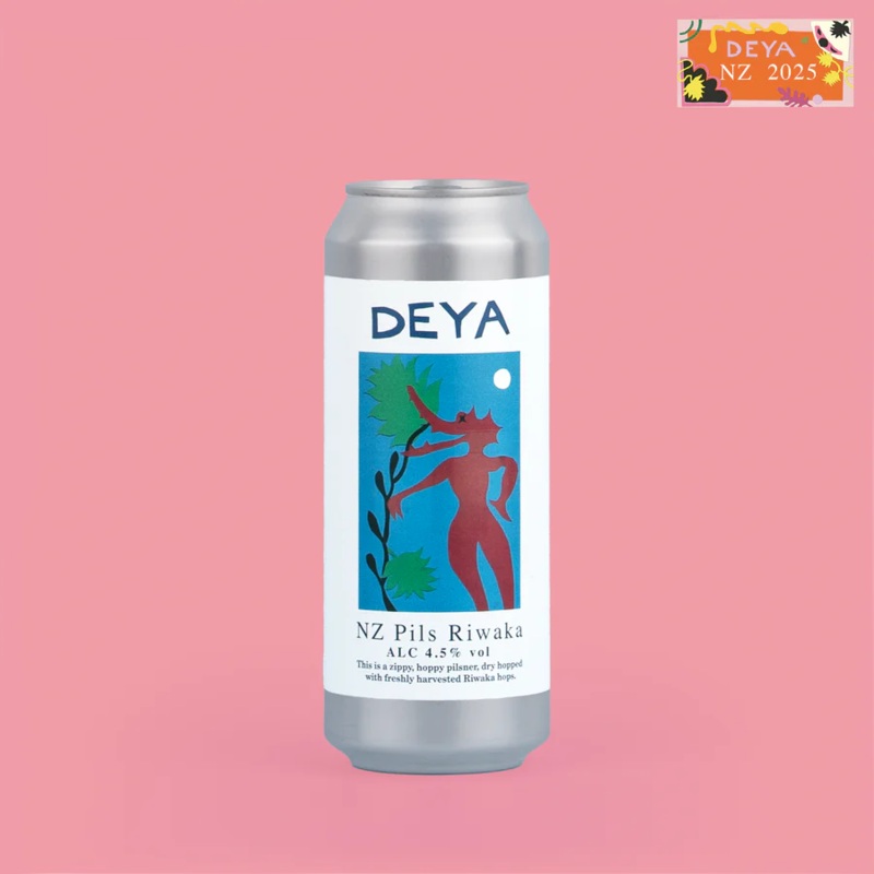 DEYA Brewing Company, NZ Pils Riwaka Lager, 440ml  Can