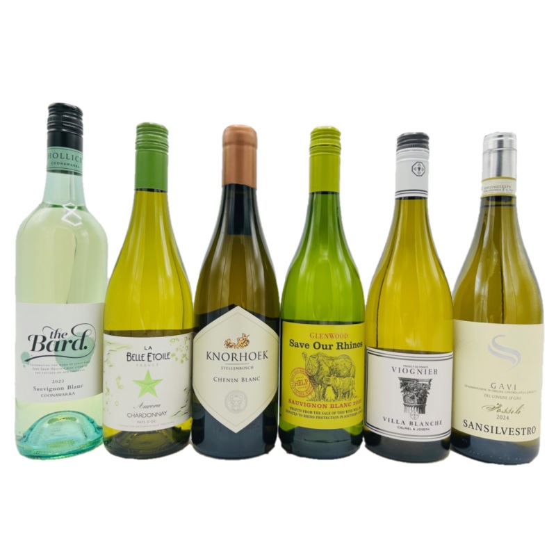 6 Bottle Wine Club White Case 6 Bottles