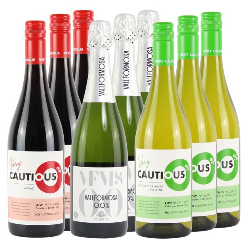Alcohol-Free Wine Mixed Bundle - 0% 9-Pack