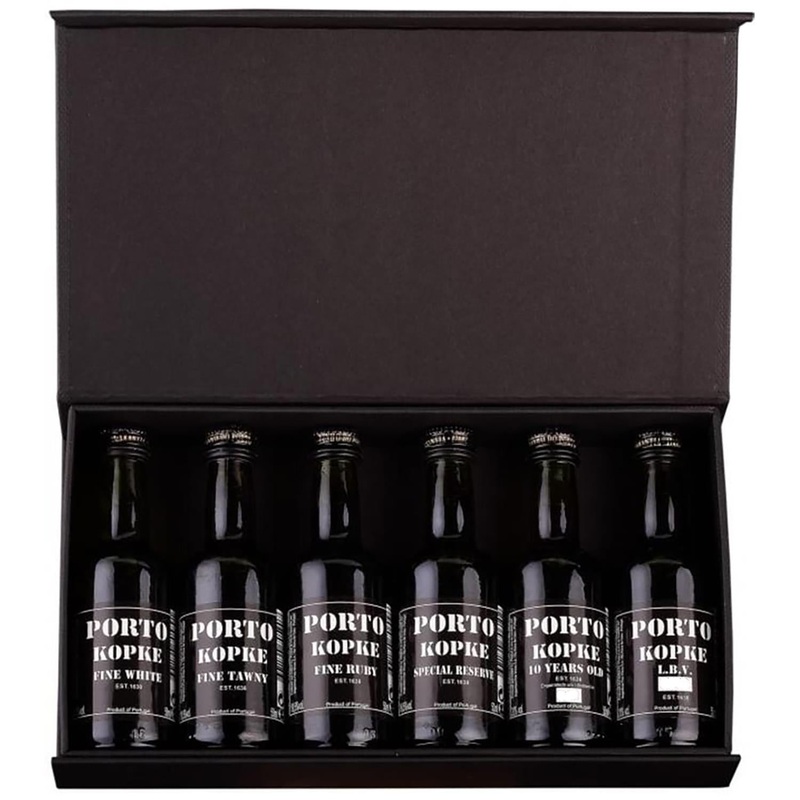 Kopke Port Miniature Collection Gift Pack 6x5cl