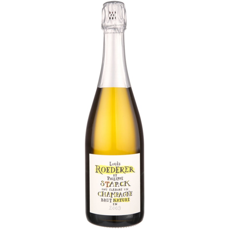 Louis Roederer Champagne Brut Nature Louis Roederer Et Philippe Starck 2009 750 ML