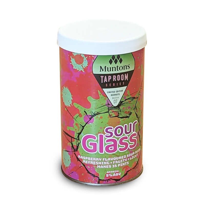 Muntons Tap Room Sour Glass 35 pint Raspberry Sour