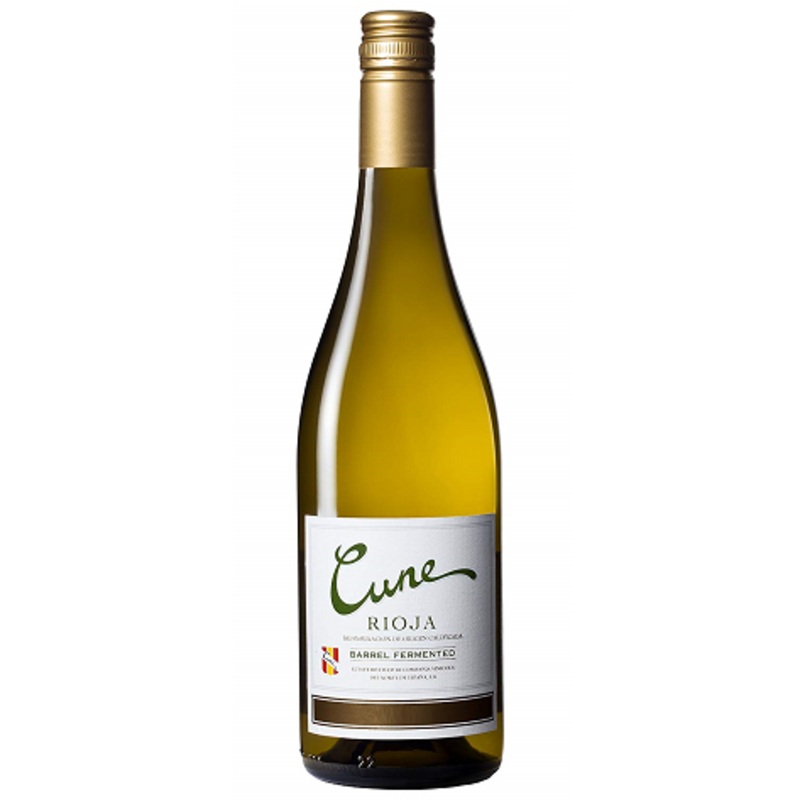Cune Barrel Fermented Rioja Blanco 2020/2021 6 Bottle Case 6x75cl