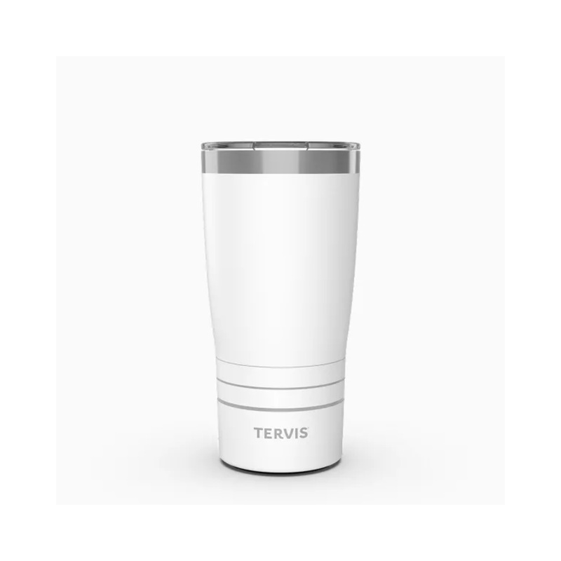Glacier White Stainless Steel Tumbler 20 OZ