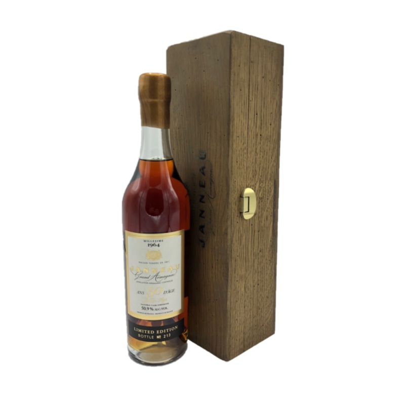 Janneau 1964 Limited Edition Golden Age 50 Year Old Grand Armagnac 500ml 50.9% - France