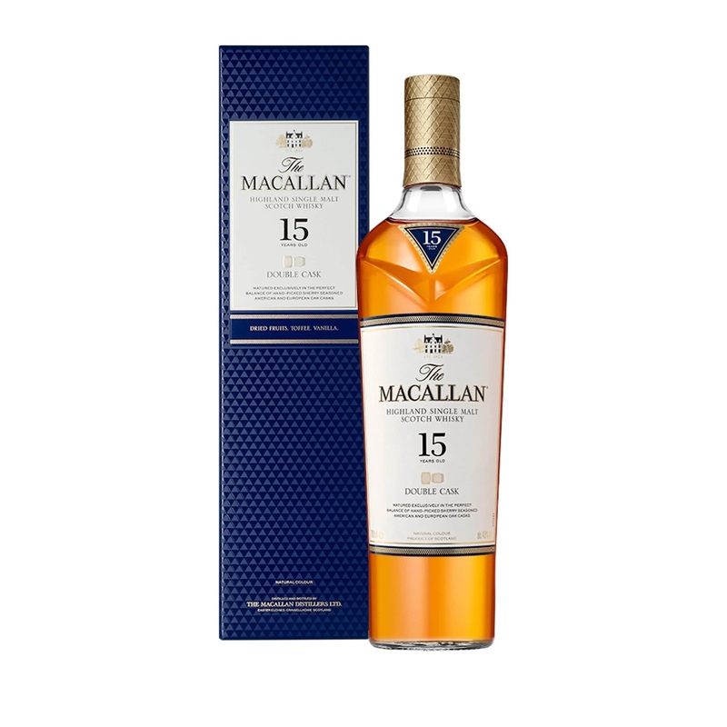 Macallan Double Cask 15 Years Old Single Malt Whisky 70cl