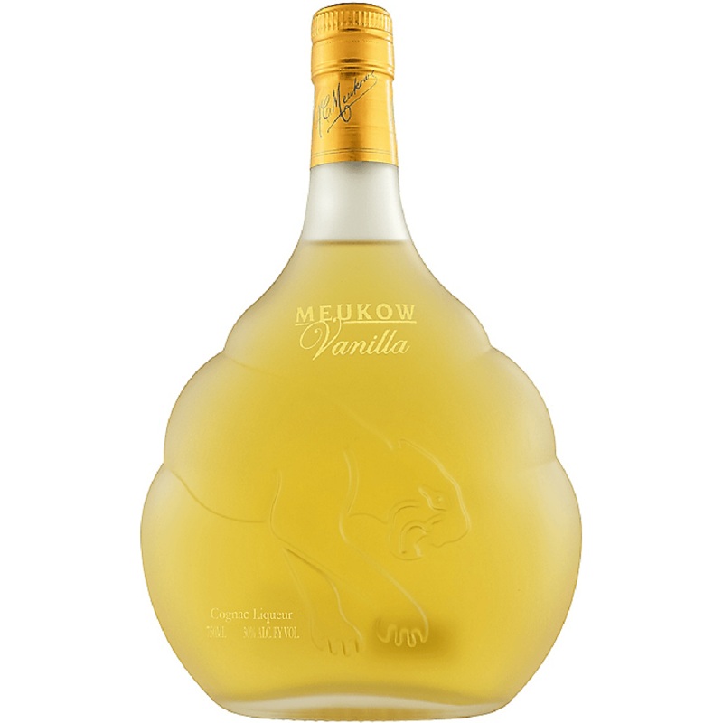 Meukow Vanilla Flavored Grape Brandy Vs Vanilla Cognac 750 ML