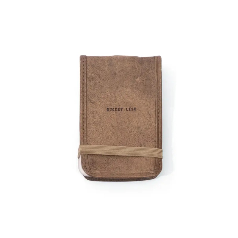 Mini Bucket List Leather Journal SINGLE