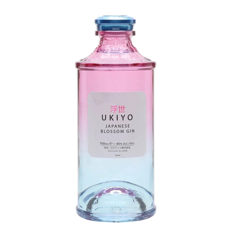 Ukiyo Japanese Blossom Gin 70cl