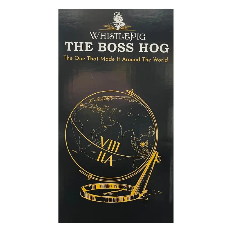 WhistlePig The Boss Hog VII - VIII The One That Made It Around The World 17 Year Old