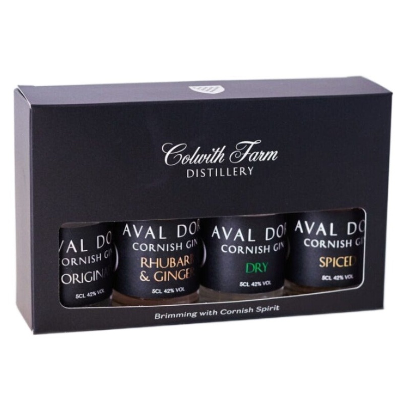 Aval Dor Miniature Gin Gift Pack 4x5cl
